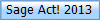 Sage ACT! 2013