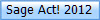 Sage ACT! 2012